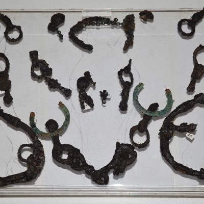 28-Morso-ferro e bronzo-restauro e ricomposizione