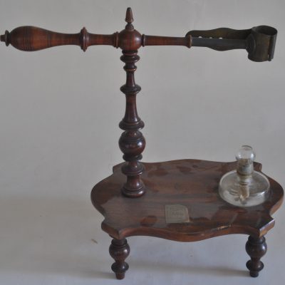 37-Sostegno per lampada ad alcool-prima del restauro